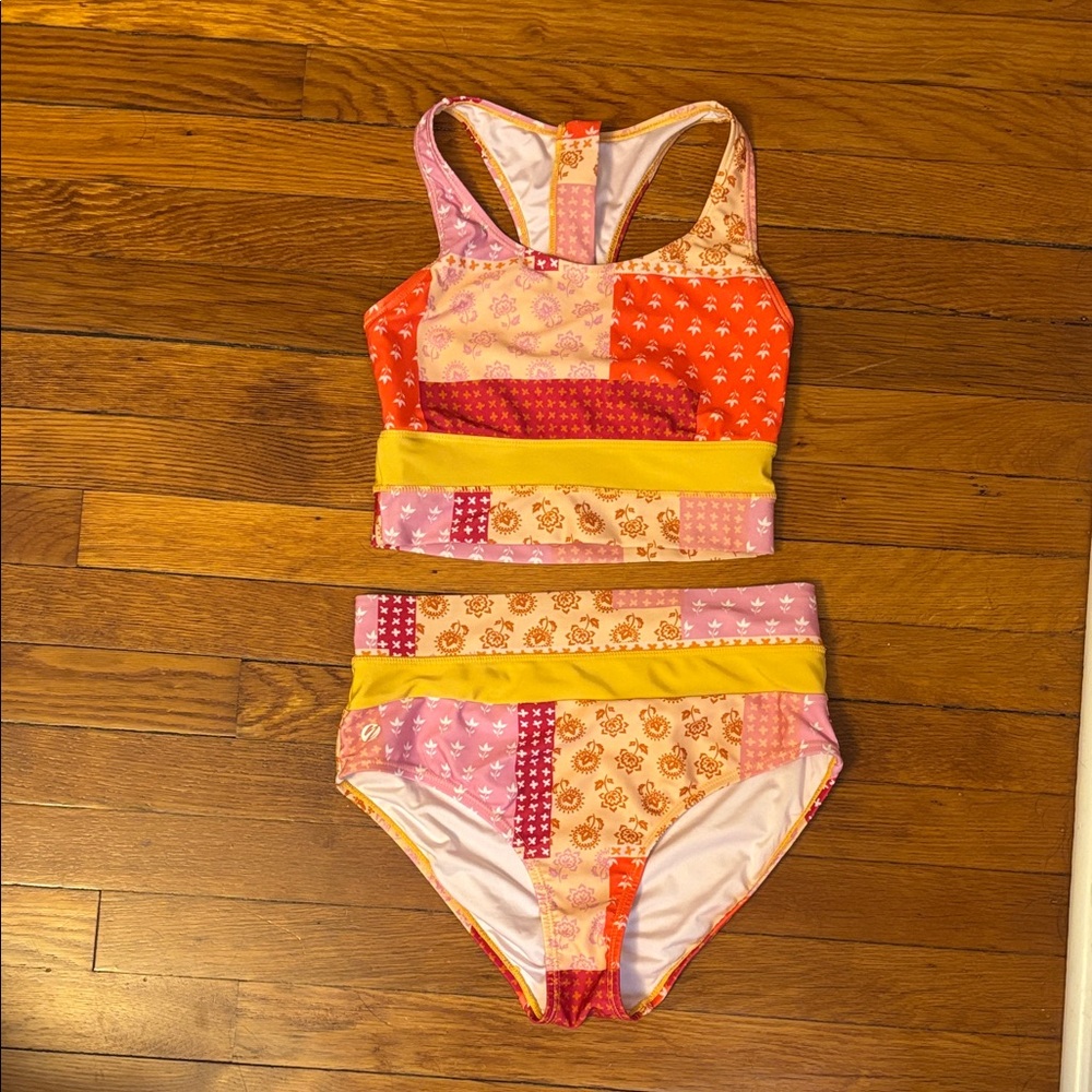 Nani Colorful Patchwork Bikini Set - image 1
